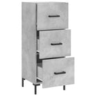 Moderne Dressoir met Metalen Poten en Behandeld Hout - Dressoirs & buffetkasten