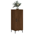 Moderne dressoir met metalen poten en bewerkt hout - Dressoirs & buffetkasten