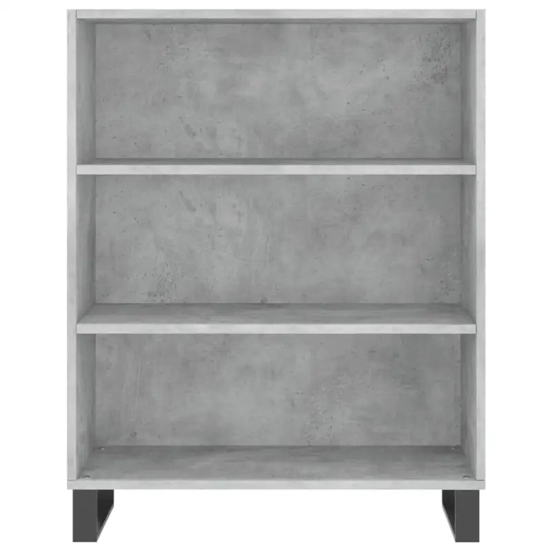 Moderne dressoir met metalen poten en bewerkt hout - Dressoirs & buffetkasten