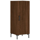 Moderne dressoir met metalen poten en bewerkt hout - Dressoirs & buffetkasten