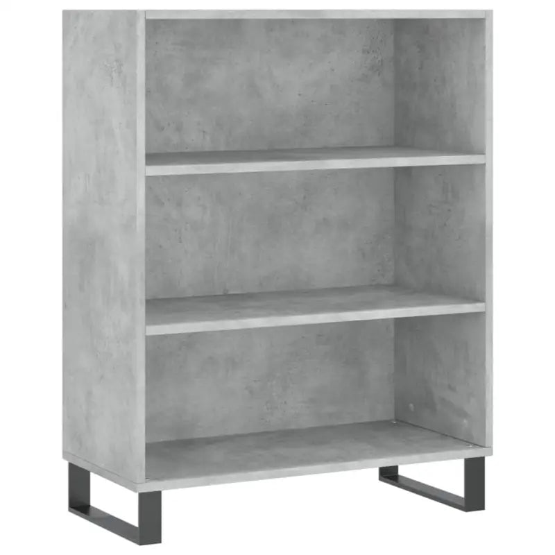 Moderne dressoir met metalen poten en bewerkt hout - Dressoirs & buffetkasten