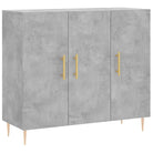 Moderne dressoir met metalen poten en bewerkt hout voor een tijdloze uitstraling - Dressoirs & buffetkasten