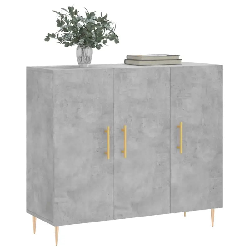 Moderne dressoir met metalen poten en bewerkt hout voor een tijdloze uitstraling - Dressoirs & buffetkasten