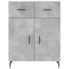 Moderne dressoir met metalen poten en bewerkt hout voor een tijdloze look - Dressoirs & buffetkasten