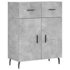 Moderne dressoir met metalen poten en bewerkt hout voor een tijdloze look - Dressoirs & buffetkasten