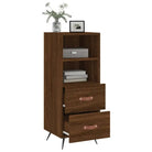 Moderne dressoir met metalen poten en bewerkt hout voor een tijdloze uitstraling - Dressoirs & buffetkasten