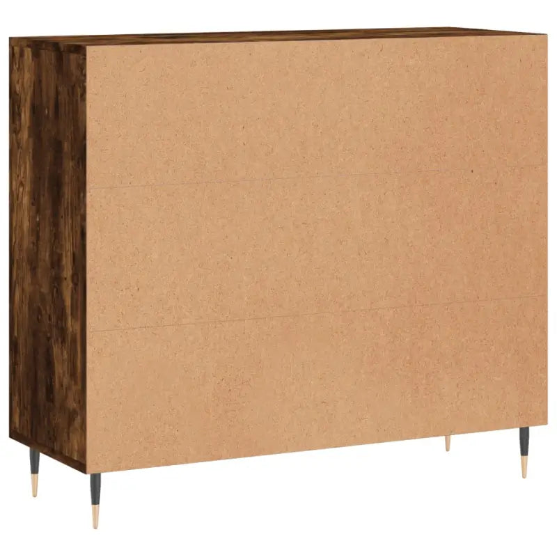Moderne dressoir met metalen poten en bewerkt hout voor je huis - Dressoirs & buffetkasten