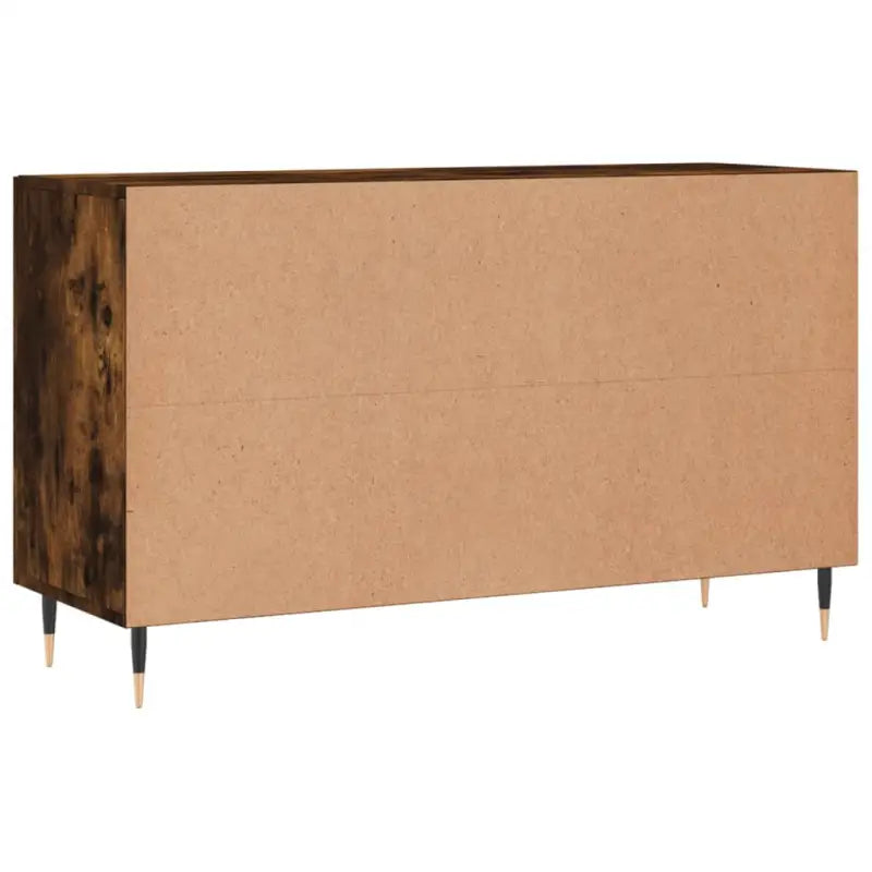 Moderne dressoir met metalen poten en bewerkt hout voor thuis - Dressoirs & buffetkasten