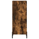 Moderne dressoir met metalen poten en gerookt eiken bewerkt hout - Dressoirs & buffetkasten