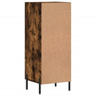 Moderne dressoir met metalen poten en gerookt eiken bewerkt hout - Dressoirs & buffetkasten