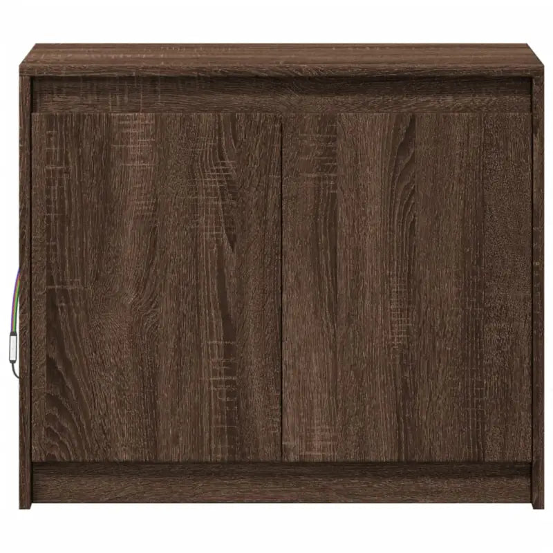 Moderne dressoir met RGB LED-verlichting en bewerkt hout - Dressoirs & buffetkasten