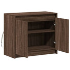 Moderne dressoir met RGB LED-verlichting en bewerkt hout - Dressoirs & buffetkasten