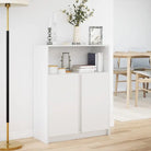 Moderne Dressoir met RGB LED-verlichting en bewerkt hout voor elke stijl - Dressoirs & buffetkasten