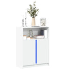 Moderne Dressoir met RGB LED-verlichting en bewerkt hout voor elke stijl - Dressoirs & buffetkasten