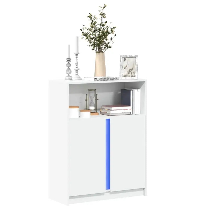Moderne Dressoir met RGB LED-verlichting en bewerkt hout voor elke stijl - Dressoirs & buffetkasten