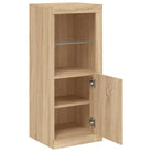 Moderne dressoir met rgb led-verlichting en duurzaam bewerkt hout - Dressoirs & buffetkasten