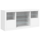 Moderne dressoir met rgb led-verlichting en duurzaam bewerkt hout - Dressoirs & buffetkasten