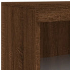 Moderne dressoir met rgb led-verlichting en duurzaam bewerkt hout - Dressoirs & buffetkasten