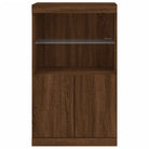 Moderne dressoir met rgb led-verlichting en duurzaam bewerkt hout - Dressoirs & buffetkasten