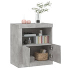 Moderne dressoir met rgb led-verlichting en duurzaam bewerkt hout - Dressoirs & buffetkasten