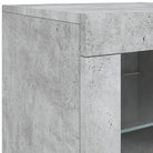 Moderne dressoir met rgb led-verlichting en duurzaam bewerkt hout - Dressoirs & buffetkasten