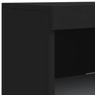 Moderne dressoir met rgb led-verlichting en duurzaam bewerkt hout - Dressoirs & buffetkasten