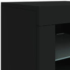 Moderne dressoir met rgb led-verlichting en hoogwaardig bewerkt hout - Dressoirs & buffetkasten