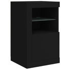 Moderne dressoir met rgb led-verlichting en hoogwaardig bewerkt hout - Dressoirs & buffetkasten
