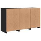 Moderne dressoir met rgb led-verlichting en hoogwaardig bewerkt hout - Dressoirs & buffetkasten