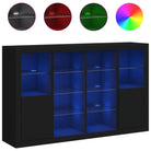 Moderne dressoirs met LED-verlichting van bewerkt hout - Dressoirs & buffetkasten
