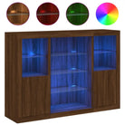 Moderne dressoirs met LED-verlichting van bewerkt hout - Dressoirs & buffetkasten