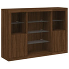 Moderne dressoirs met LED-verlichting van bewerkt hout - Dressoirs & buffetkasten
