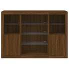 Moderne dressoirs met LED-verlichting van bewerkt hout - Dressoirs & buffetkasten