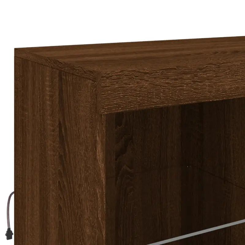 Moderne dressoirs van bewerkt hout met LED-verlichting - Dressoirs & buffetkasten