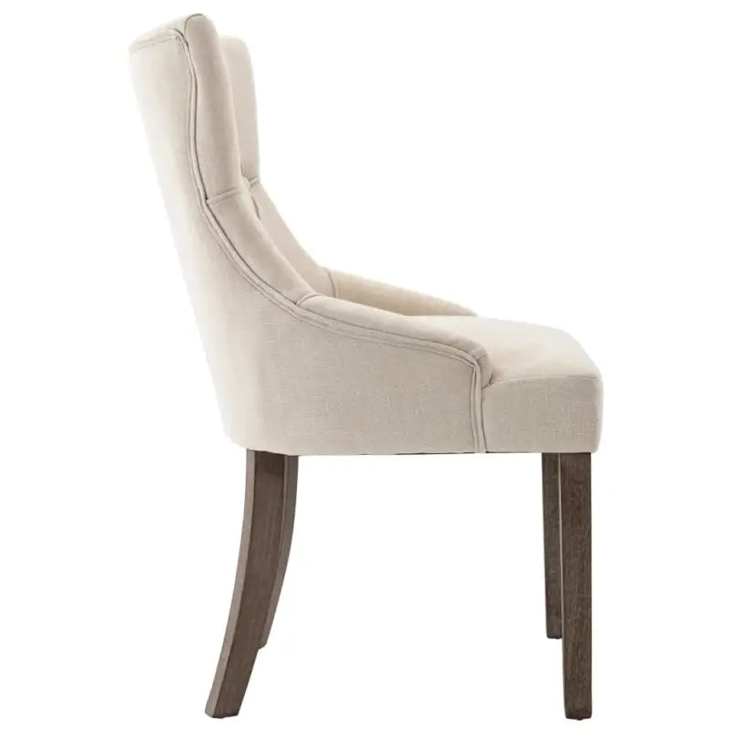 Moderne Eetkamerstoelen met Knopontwerp voor een Warme Sfeer - Eetkamerstoelen