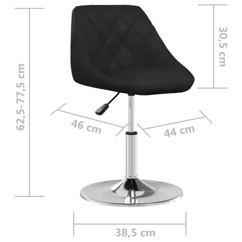 Moderne eetstoel met kunstleren bekleding en comfort - Eetkamerstoelen
