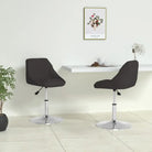 Moderne eetstoel met kunstleren bekleding en comfort - Zwart / 2 - Eetkamerstoelen