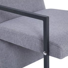 Moderne fauteuil met chromen voeten en duurzaam houten frame - Lichtgrijs / 1 - Fauteuils & Relaxfauteuils