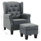 Moderne fauteuil met voetenbankje voor een stijlvolle leefruimte - Fauteuils & Relaxfauteuils