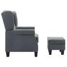 Moderne fauteuil met voetenbankje voor een stijlvolle leefruimte - Fauteuils & Relaxfauteuils
