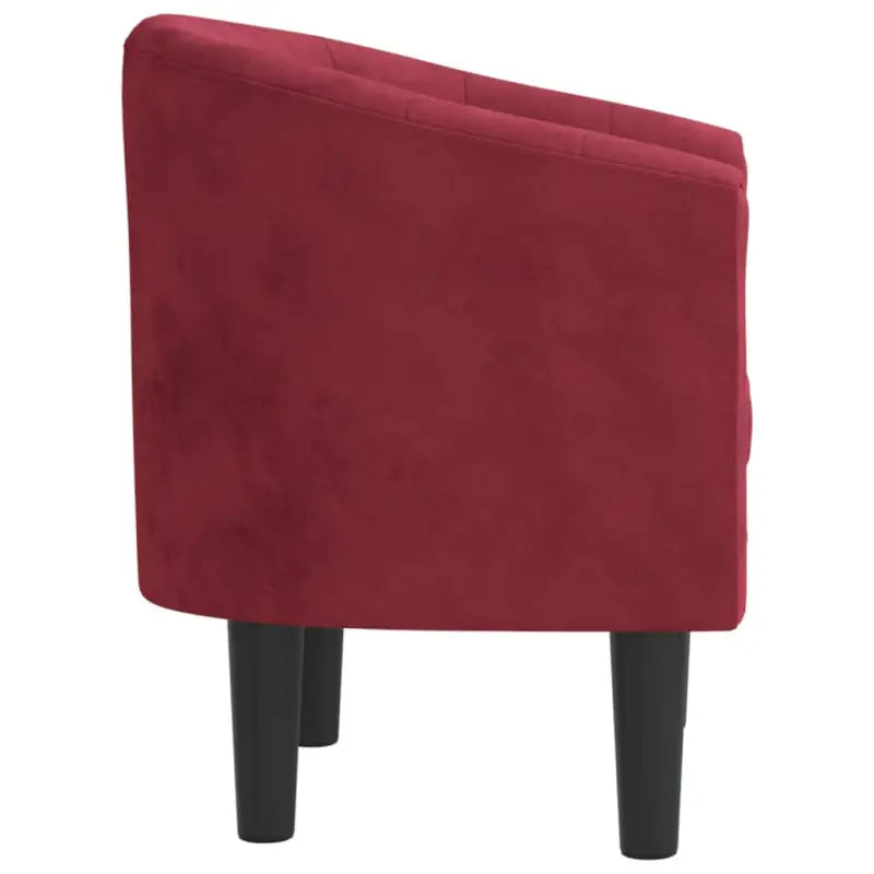 Moderne fluwelen kuipstoel voor elegantie en comfort - Fauteuils & Relaxfauteuils