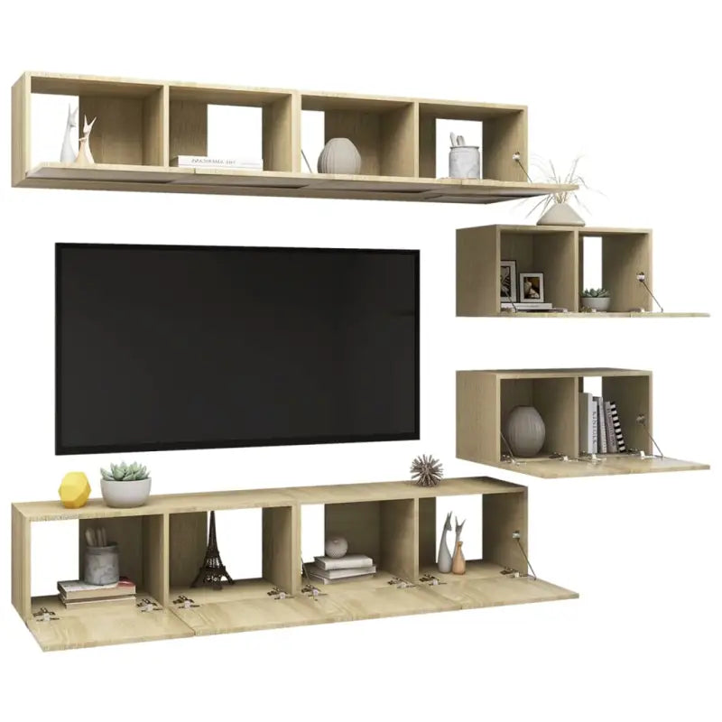 Moderne hangende TV-meubels met veel opbergruimte - Tv-meubels