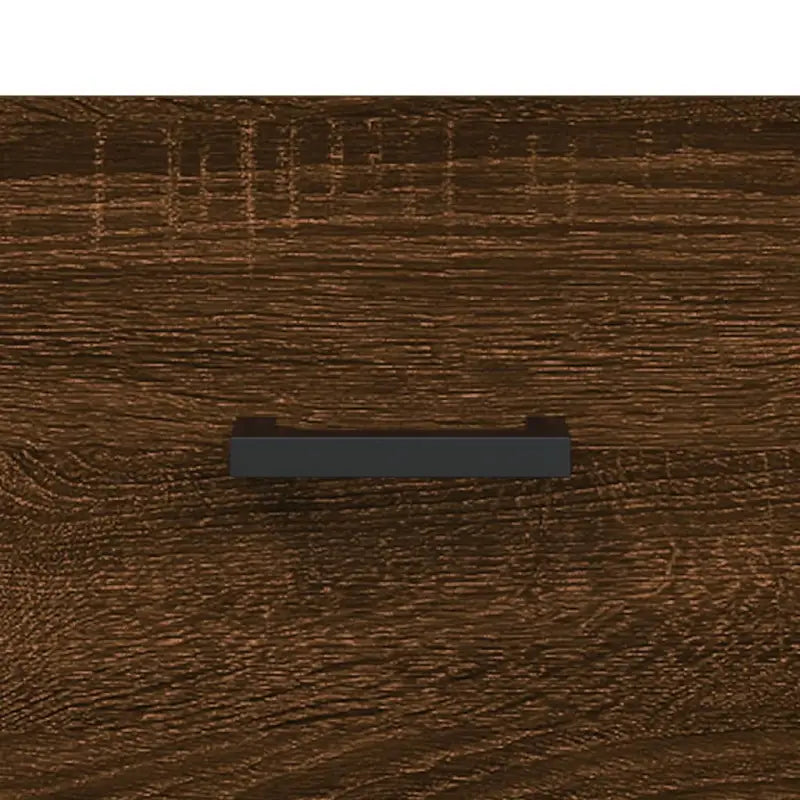 Moderne hoge kast met metalen poten en bewerkt hout - Dressoirs & buffetkasten