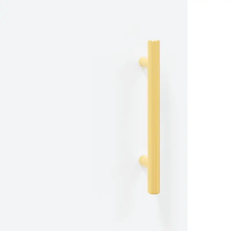 Moderne hoge kast met metalen poten van bewerkt hout - Dressoirs & buffetkasten