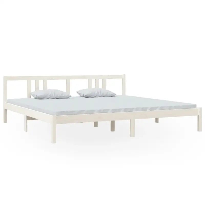 Moderne houten bedframe van massief grenenhout met levering bevat - Bedden & bedframes