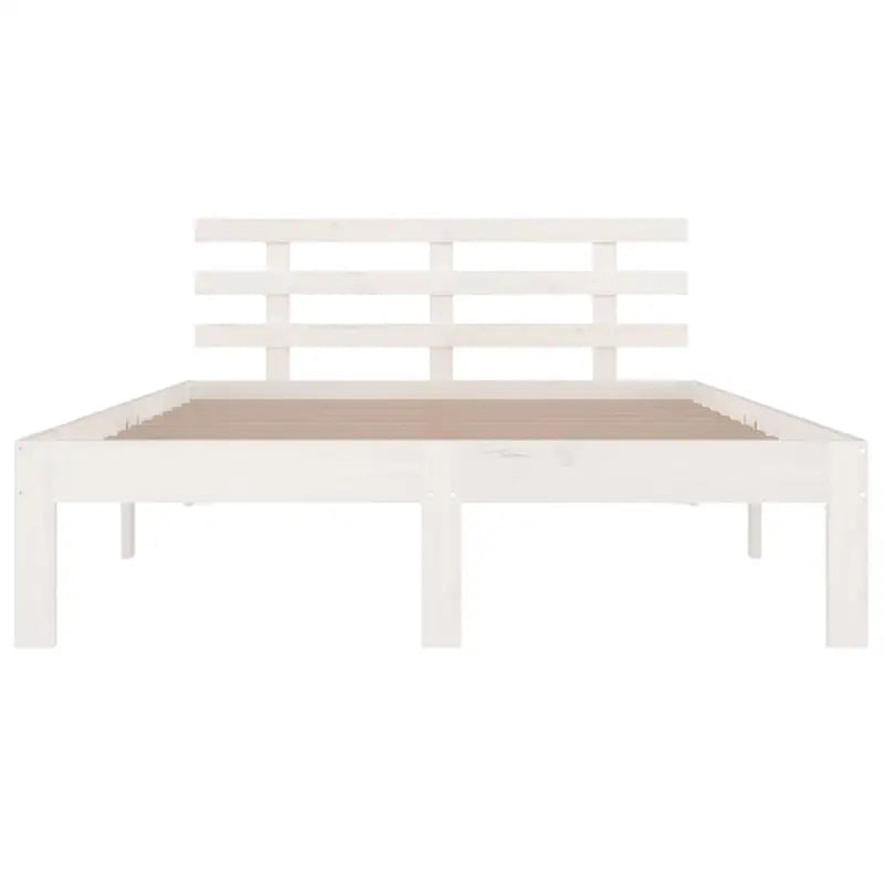 Moderne houten bedframe van massief grenenhout met levering bevat - Bedden & bedframes