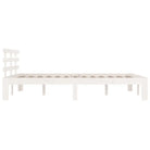 Moderne houten bedframe van massief grenenhout met levering bevat - Bedden & bedframes