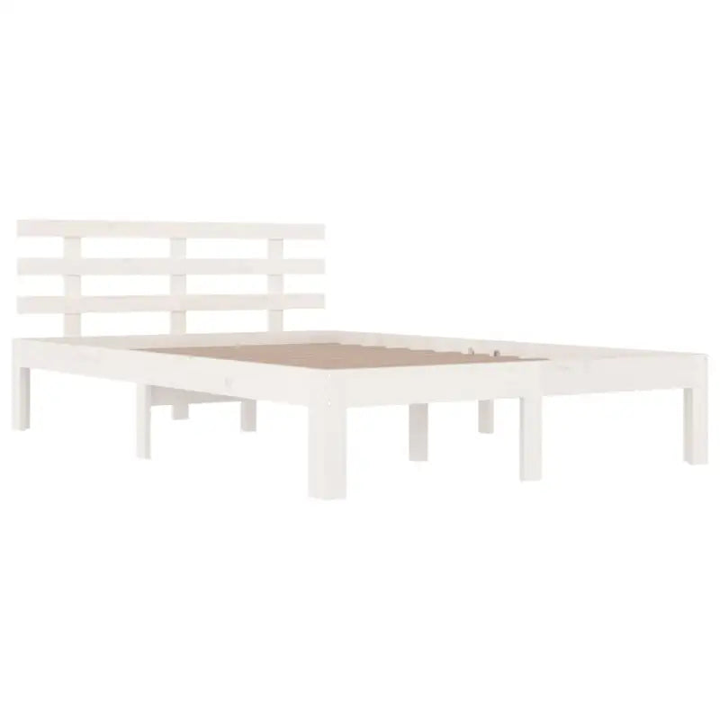 Moderne houten bedframe van massief grenenhout met levering bevat - Bedden & bedframes