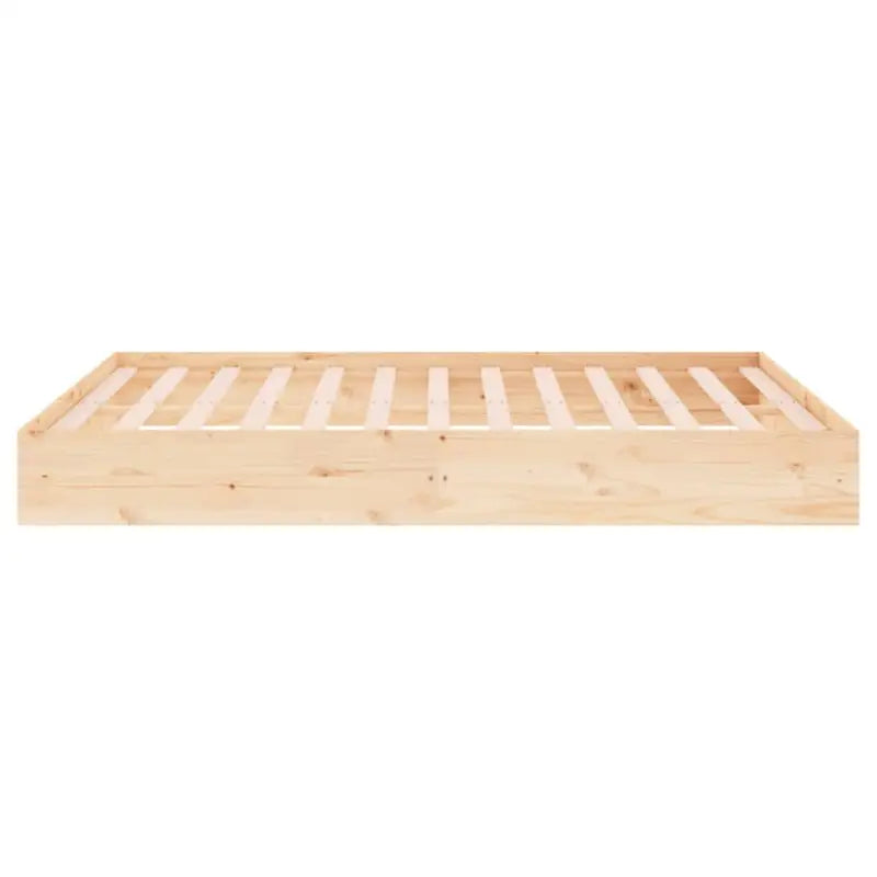 Moderne houten bedframe van massief grenenhout voor stijlvolle slaapkamers - Bedden & bedframes