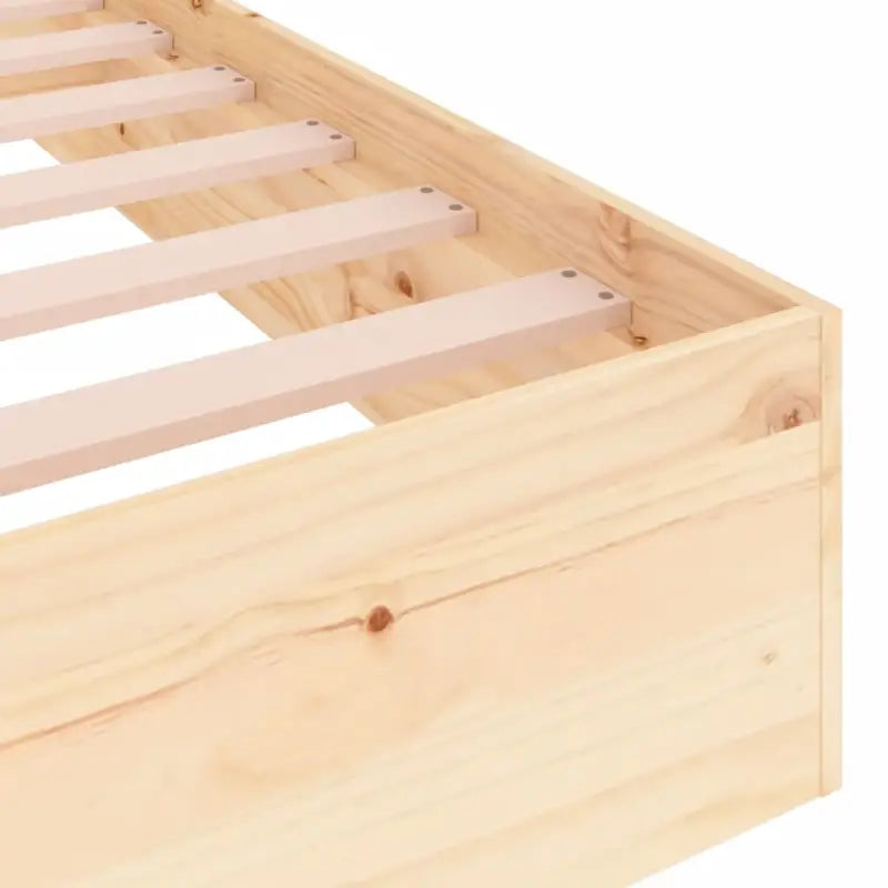 Moderne houten bedframe van massief grenenhout voor stijlvolle slaapkamers - Bedden & bedframes